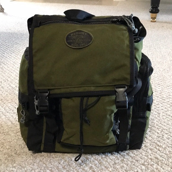 red oxx backpack